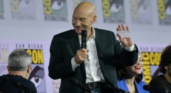 “deliriously happy” Patrick Stewart unveils new Star Trek at the Comic-Con