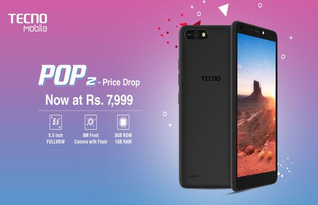 TECNO Mobile reduces the price of its most famous budget smartphone Pop 2