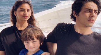 The three Khans, Aryan, Suhana and little AbRam bask in the Maldives sun during vacation
