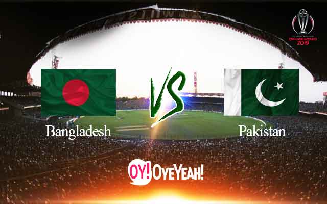 Watch Live Score Update – Bangladesh vs Pakistan World Cup 2019