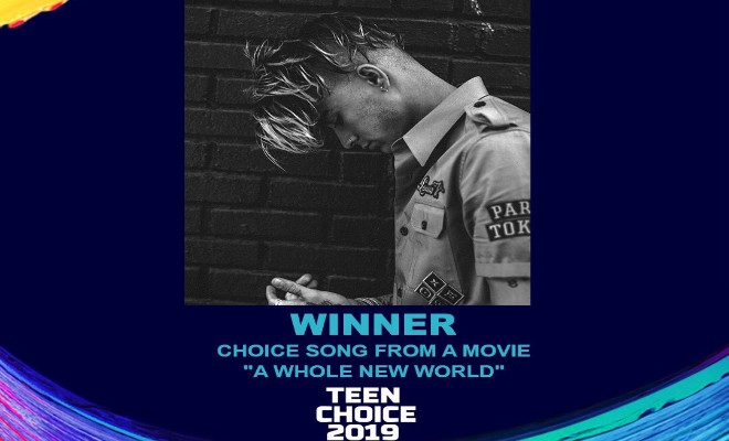 Zayn wins Teen Choice for Aladdin’s A Whole New World