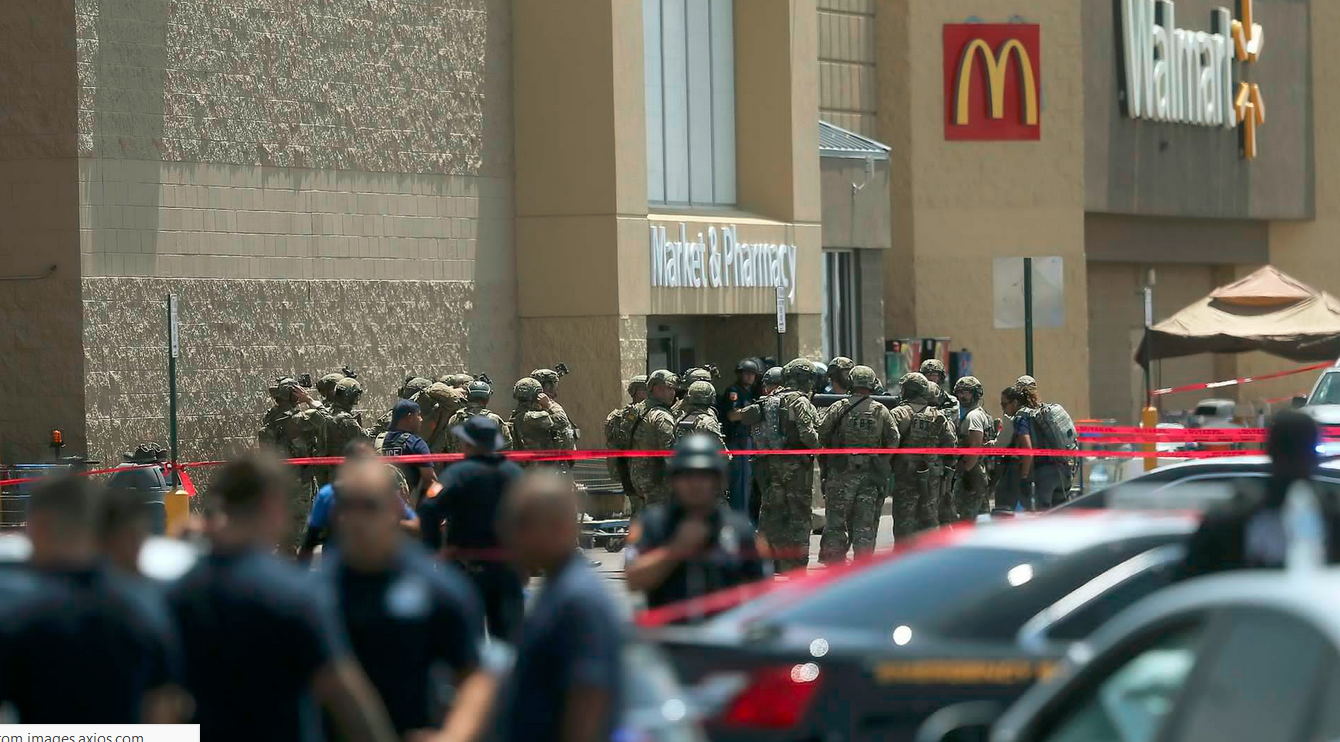 Lone gunman kills 20, wounds 26 at Walmart store in El Paso, Texas