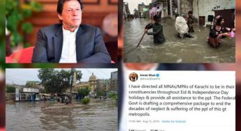 ‘Comprehensive package’ is being drafted for Karachi to ‘end decades of neglect’, says PM Imran Khan