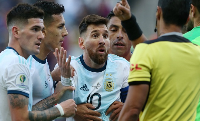 Messi Banned from Playing International Football for 3 Months