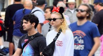 Sophie Turner and Joe Jonas Go Disneyland with the Jonas Family!