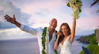 Dwayne ‘The Rock’ Johnson marries longtime girlfriend Lauren Hashian