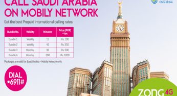 This Hajj, Zong 4G offers affordable International calling to Saudia Arabia