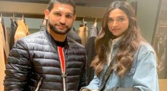 Boxer Amir Khan spotted with Bollywood power couple Ranveer Singh, Deepika Padukone in London