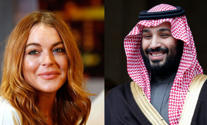 Is Lindsay Lohan Dating Saudi Crown Prince Muhammad Bin Salman?
