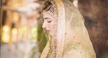 Naimal Khawar donned her mother’s wedding dress for her nikkah