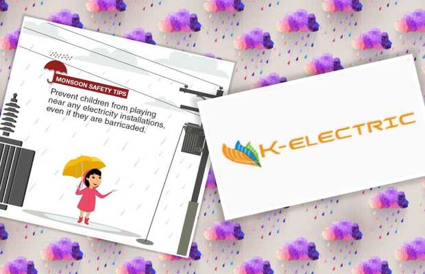 K-Electric cautions citizens for safety during monsoon