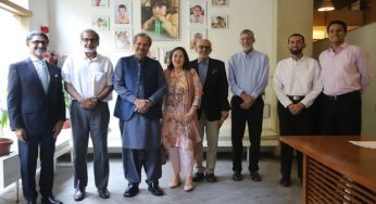 Federal Minister for Education and Professional Training Mr. Shafqat Mehmood visits The Citizens Foundation
