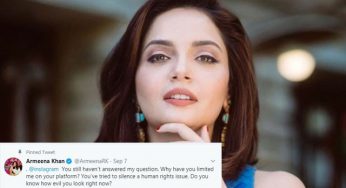 Armeena Khan bashes Instagram for restricting her plight to highlight Kashmir issue