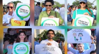 Pakistani Celebrities Join in Climate March to Create Awareness