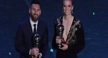 Messi wins FIFA player of the year award for the sixth time