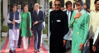 #RoyalVisitPakistan: Kate Middleton’s fashion choice reminds Pakistanis of Lady Diana’s visit