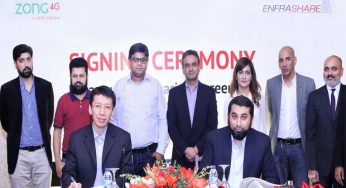 Zong 4G partners with Enfrashare to expand network