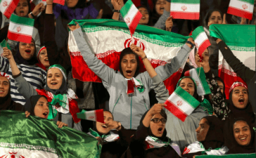 Iran for first time in decades allows women into football stadium