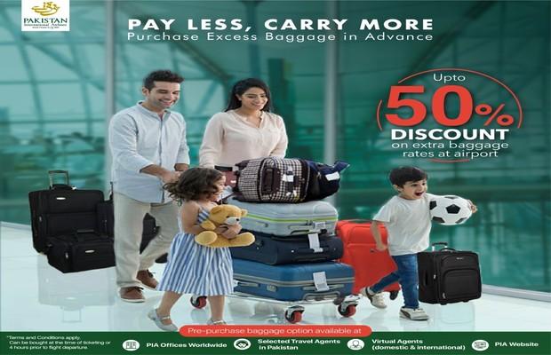 PIA Adding Convenience, Pay Less & Carry More