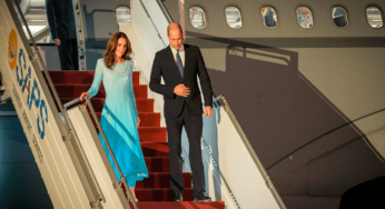 Duke and Duchess of Cambridge have arrived in Pakistan on historic tour