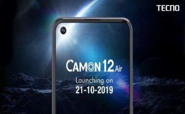Official Launch Date of Camon 12 Air Is Finally Here