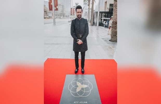 Atif Aslam gets his own star on Dubai's Walk of Fame