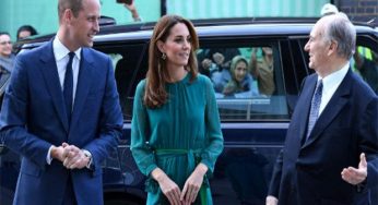 Kensington Palace tweets in Urdu as Duke and Duchess of Cambridge meet HH Aga Khan