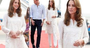 Kate Middleton Just Rocked a White Outfit from Gul Ahmed and We Are in Love!