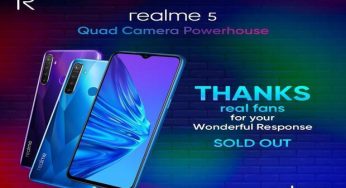 Pakistan’s new best seller budget king realme 5 sold out with record breaking offline sale
