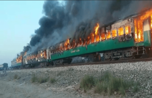Tezgam Train Incident: 73 Killed, Scores Injured as Train Catches Fire