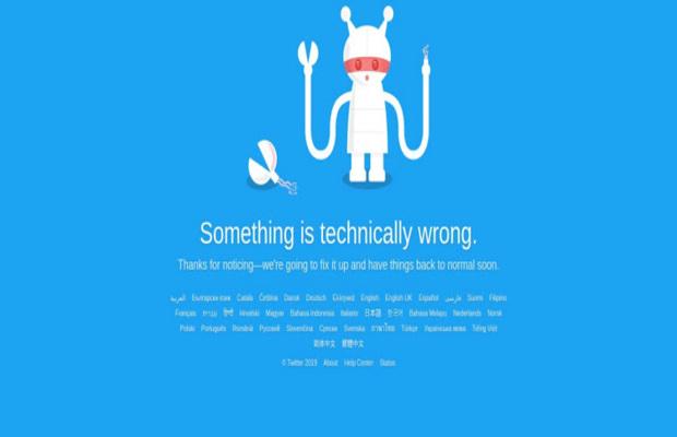 Twitter Hit by Outages Around the World