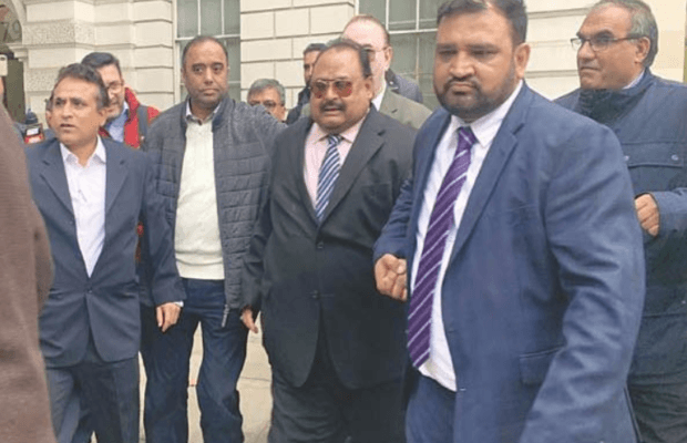 MQM founder Altaf Hussain appears before Central Criminal Court in London