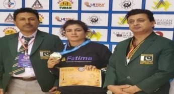 Pakistan’s first ever female athlete wins two golds at the 2nd World Alpagut Championship