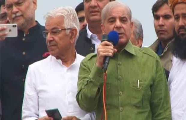 Imran Khan’s container politics has buried in the face of Azadi march, Shahbaz Sharif