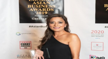 Aida Khan wins “Food Entrepreneur of the Year” award at London Asian Business Awards 2019!