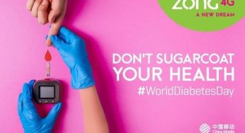 Zong Organizes Awareness drive on World Diabetes Day