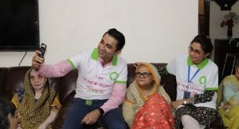 ZONG 4G’s New Hope Volunteers spent a day at Bint-e-Fatima Old Age Homes, Karachi