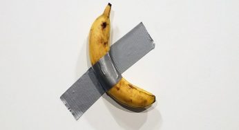 One Artist Creates Banana Art, Another Artist Eats the Art
