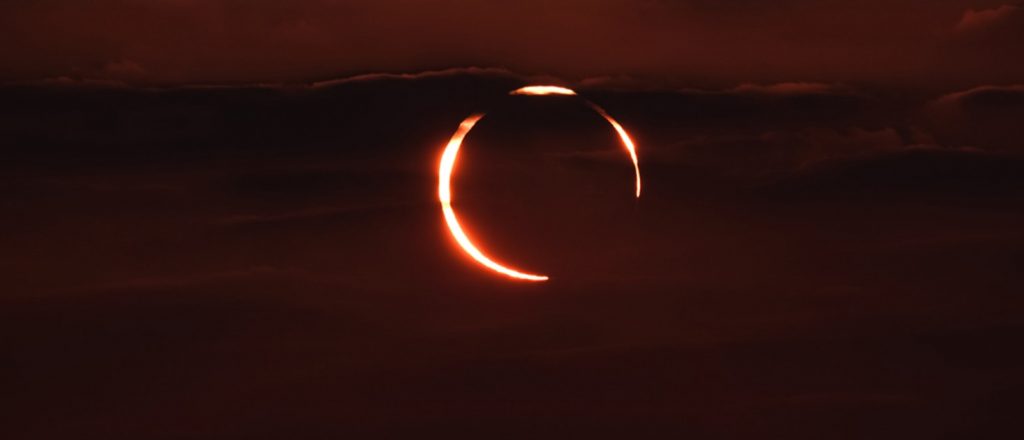 solar eclipse in Doha