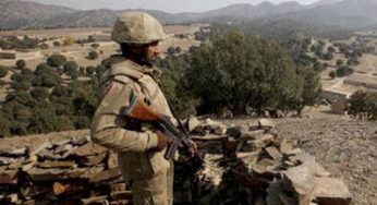 One FC soldier martyred, two terrorists killed in exchange of fire in N.Waziristan