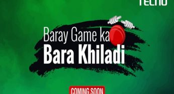 Watch out for the next exciting campaign by Tecno: “Baray Game Ka Bara Khiladi “