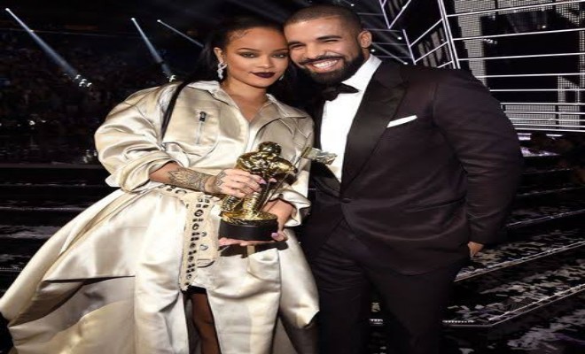 Drake with Rihanna
