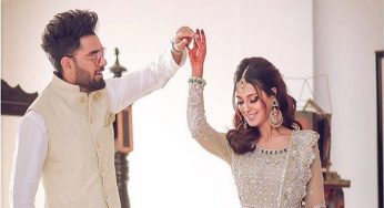 In pictures: Iqra Aziz’s and Yasir Hussain’s valima reception