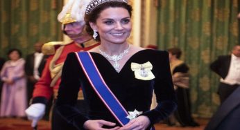 Kate Middleton’s gown strikes similarity with Princess Diana’s iconic velvet dress