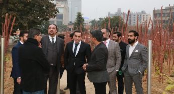 Zameen.com and Izhar-Monnoo Developers inaugurate Miyawaki urban forest in Liberty, Lahore