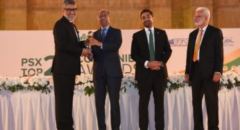 Jubilee Life Insurance receives the Pakistan Stock Exchange Top 25 Companies award