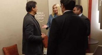 PM Imran Khan meets Trump’s daughter Ivanka on WEF sidelines