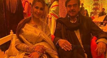 Reema Khan shares pictures with Shatrughan Sinha from a wedding in Lahore