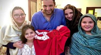 Shahid Afridi Welcomes 5th Daughter