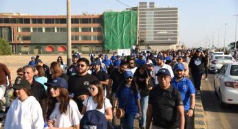 More than 1,500 citizens walk at Ilmathon in support of Education